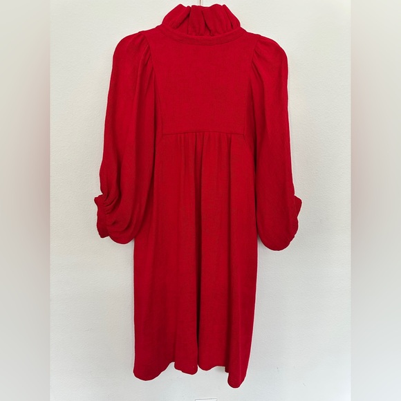 Emily McCarthy‎ Stella Dress Small cranberry red NWT - Picture 6 of 16